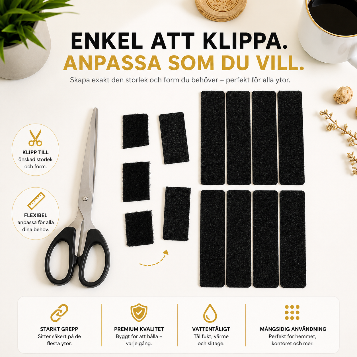 Gripix™ – Fäster. Håller. Förenklar.
