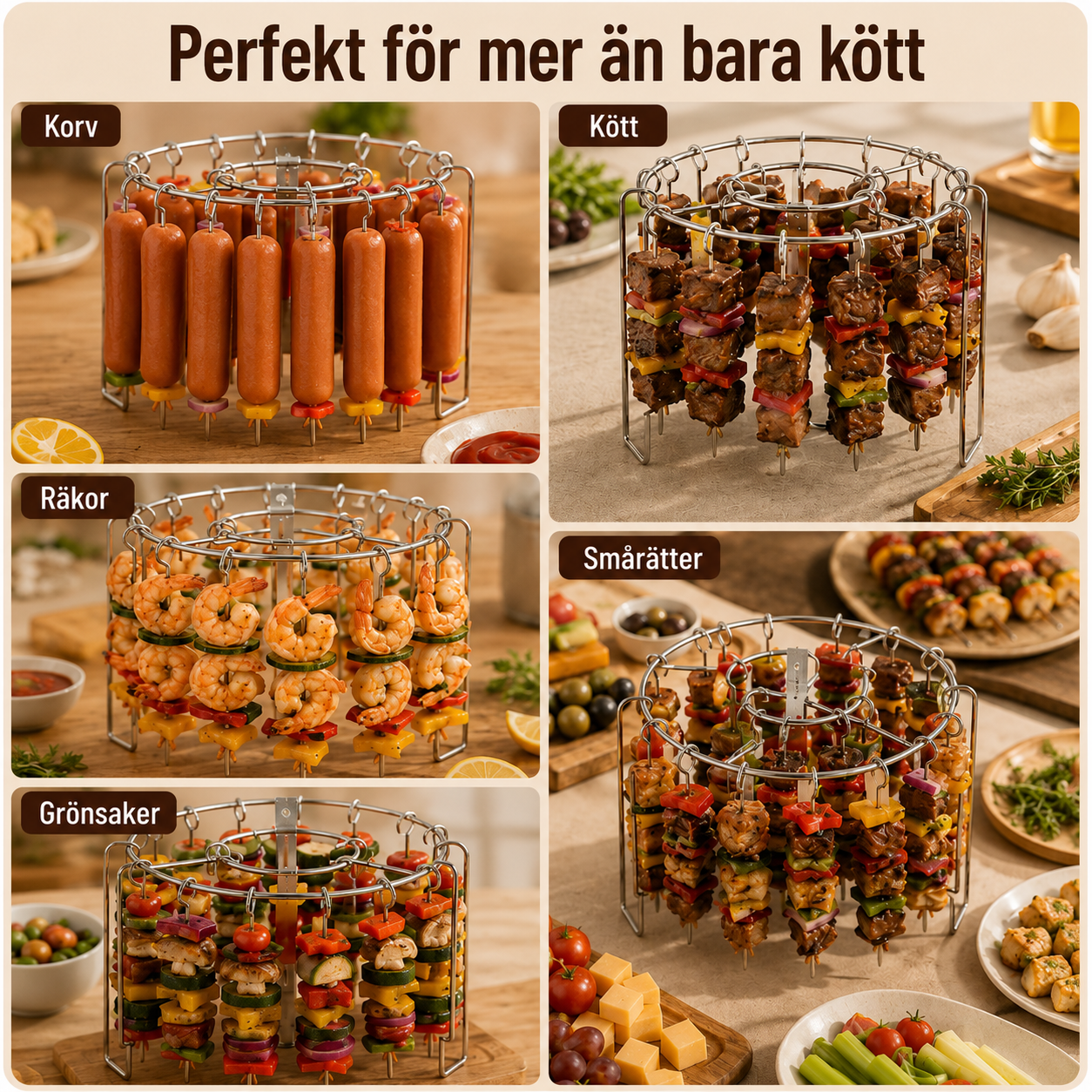 AirSpett Pro – Komplett Air Fryer Grillkit