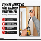 FlexVinkel 90™ - nå skruven där maskinen inte får plats
